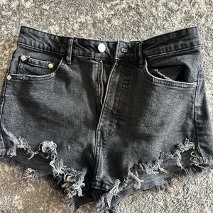 Zara black shorts